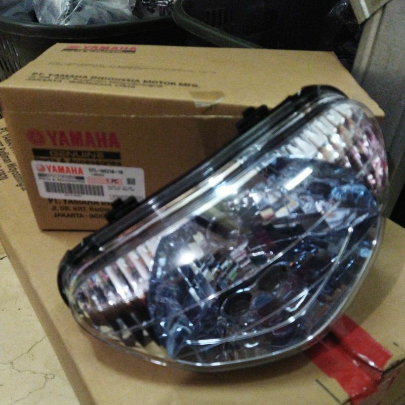 Jual LAMPU DEPAN ASSY HEADLIGHT MIO SPORTY STANLEY ORIGINAL Shopee