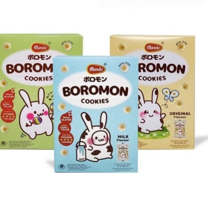 

IdIi7I2--Monde Boromon Cookies 120 gram 120gr 120gram All Varian Original Milk Mix Fruit