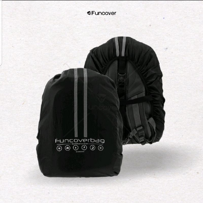 Cover Tas Funcover Raincoat Cover Bag Backpack Tas Pelindung Tas Anti Air Funcover 30L