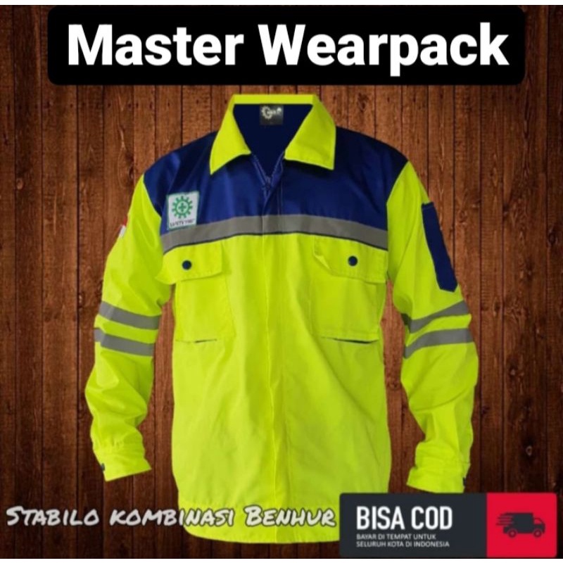 Waerpack Safety/Baju safety Warna Stabilo Benhur