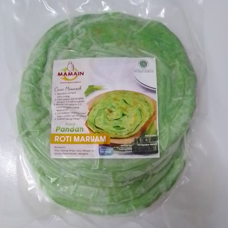 

Roti Maryam Rasa Pandan