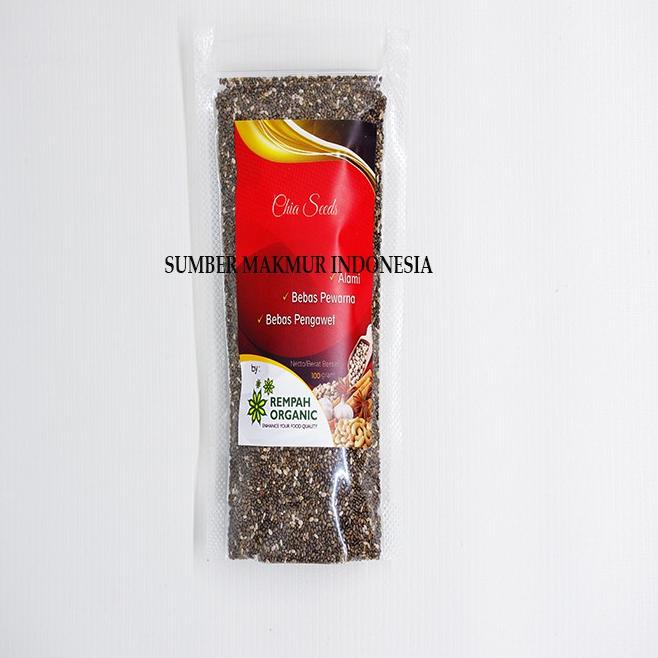 

Promo Menarik--BIJI CHIA / CHIA SEEDS CAP REMPAH ORGANIC 100 GRAM - ECERAN