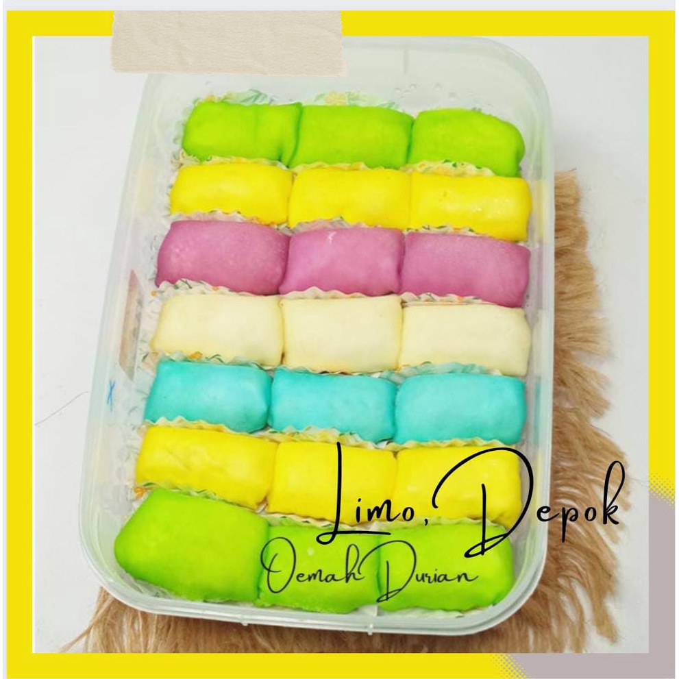 

Pancake Durian 21 Raibow Pancake XL Pancake Mini Isi 8