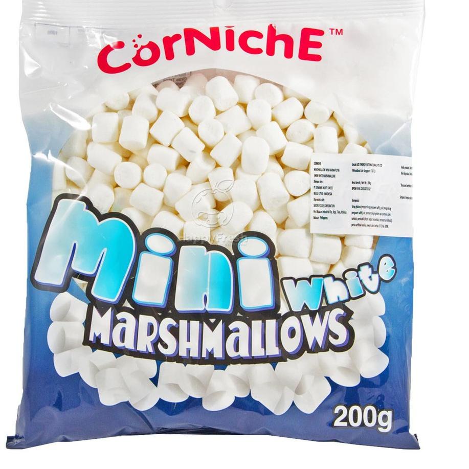 

IdA5m0L--CORNICHE - Mini Snow White Marshmellow / Marsmellow Mini Putih 200gr