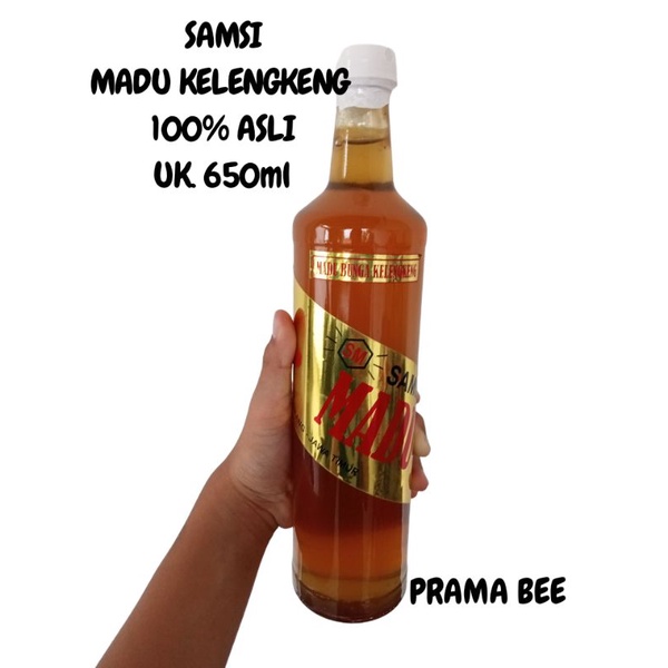 

Samsi Madu Kelengkeng (raw honey) uk. 650ml madu murni tanpa campuran