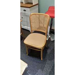 Kursi rotan busa dudukan || Kursi makan kayu jati || Kursi rotan jati || Kursi makan murah