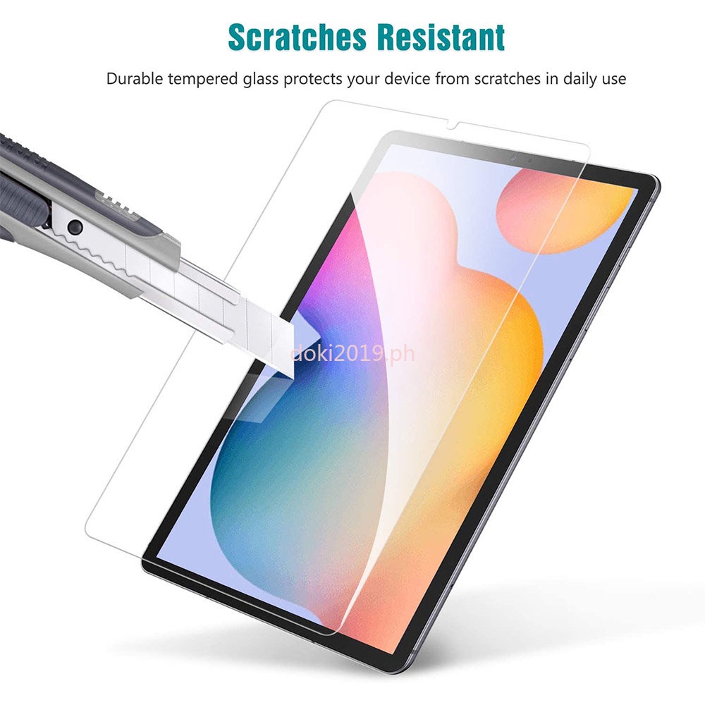 Pelindung Layar Tempered Glass HD Anti Gores Untuk Samsung Galaxy Tab S6 lite LTE WiFi 10.4 2022 2020 SM-P613 P610 P615