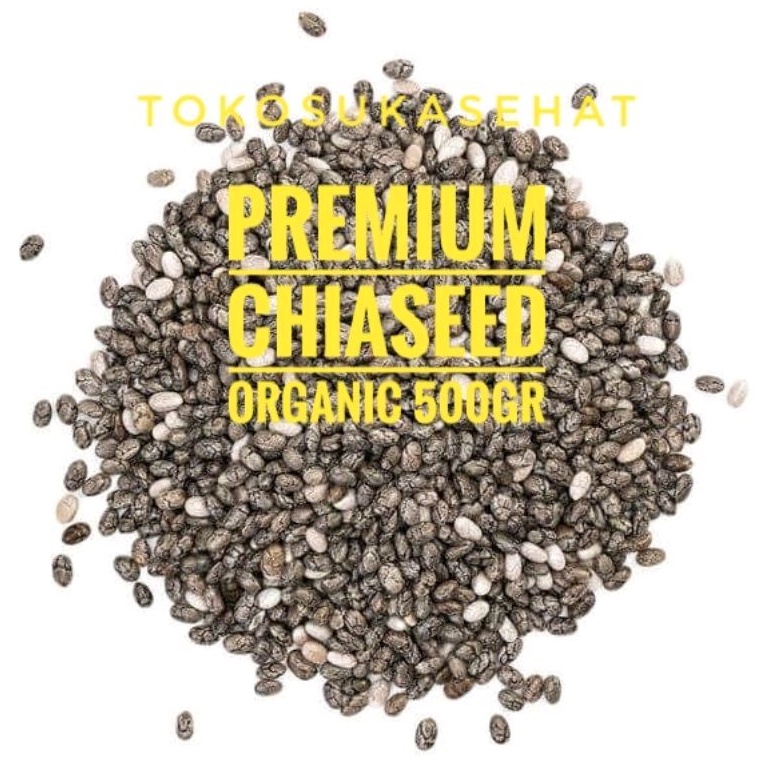 

Chiaseed Organic Premium -500gram ( Chia Seeds - Chia Seed - Chiaseeds )