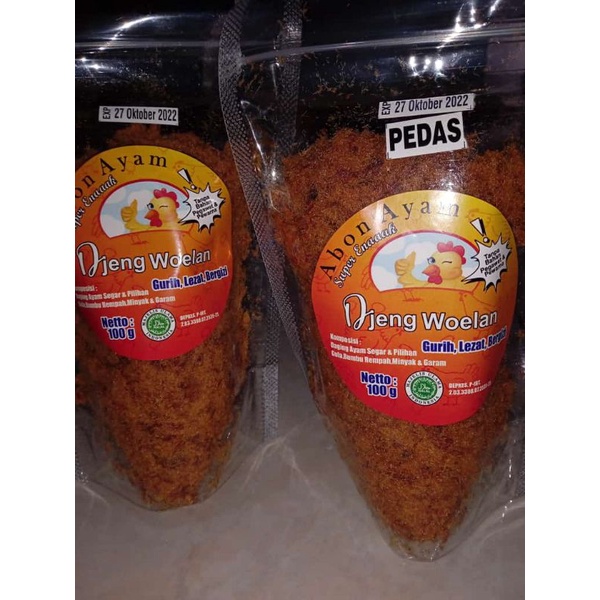 

Abon Ayam Super Enaaak 100gr