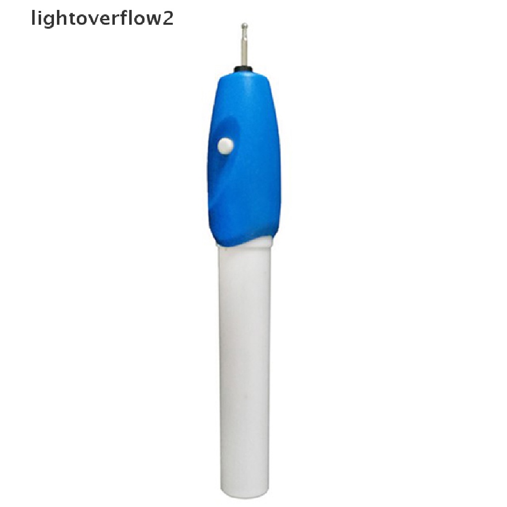 (lightoverflow2) Pen Ukir Elektrik Mini DIY Untuk Perhiasan / Plastik / Metal / Kayu / Kaca