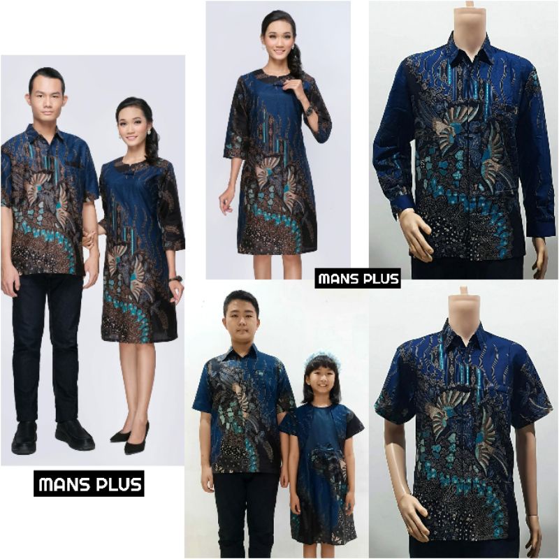 Dress Wanita Batik Jumbo Modern 4L 5L Blouse Tunik Big Size XXXL Seragam Batik MOR