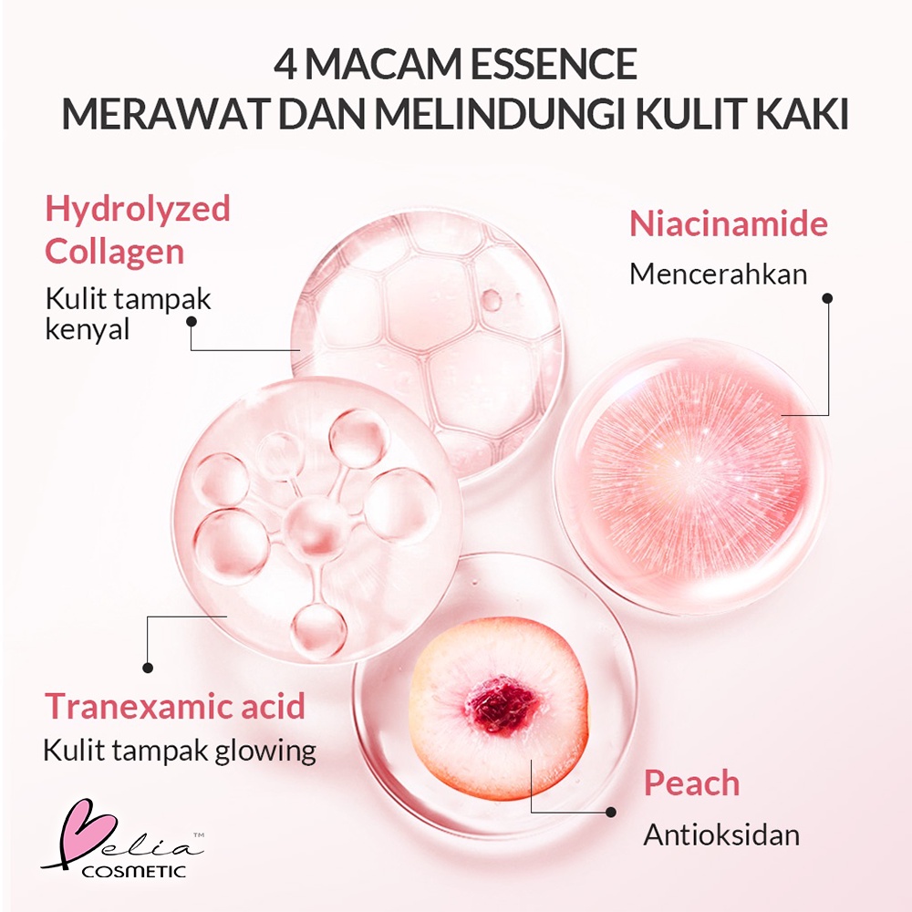 ❤ BELIA ❤ BIOAQUA Hand Mask &amp; Foot Mask | Peach Collagen Brightening Firming | Avocado Niacinamide Brightening Moisturizing 35g/pair | 24K Gold Caviar Elastic Brightening | Masker Kaki | Masker Tangan | BPOM