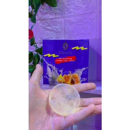 Ditori's milk brightening collagen soap + honey