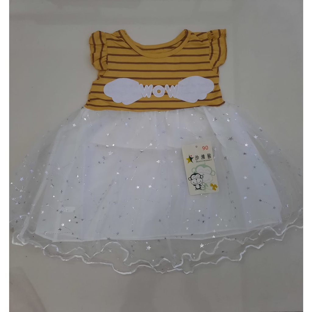 ASIN829 -Baju Dress Anak Import U12 Murah Lucu Dan Berkualitas