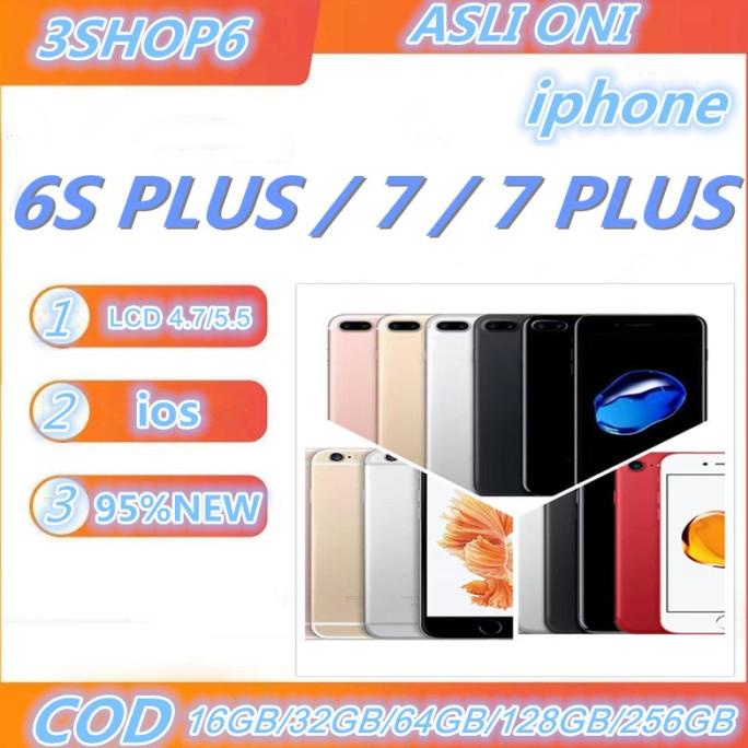 [ Hp Bekas / Second ] Iphone 6 S Plus / 7 / 7 Plus / Original 100% |Normal Mulus Fullset Cod - Handp