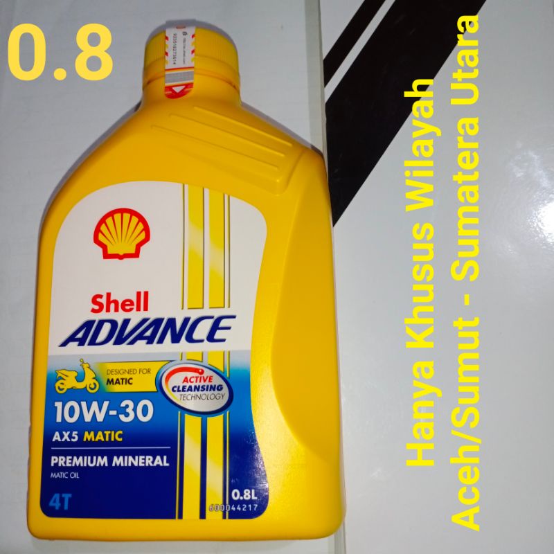 Oli mesin motor Shell Advance AX5 15W-40 API SL MA2 (1L) CBR 150 - Vixion - Megapro - MT15 -Verza