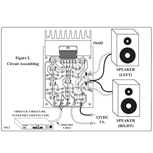 TDA 2004 Genuine ( 20W Stereo IC Amplifier ) 2x10W ST Asli Kualitas Bagus IC TDA2004 TDA2004R TDA-2004