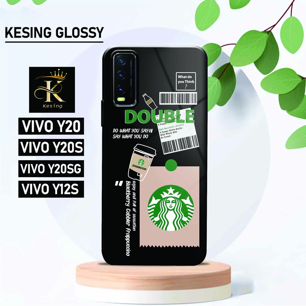Case Vivo Y20 / Y20S / Y12S - Case Vivo - [ KV-1 ] - Hardcase Glossy 2D Vivo - Softcase Terbaru Case