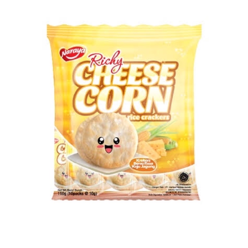 

Naraya cheese corn 110 gram