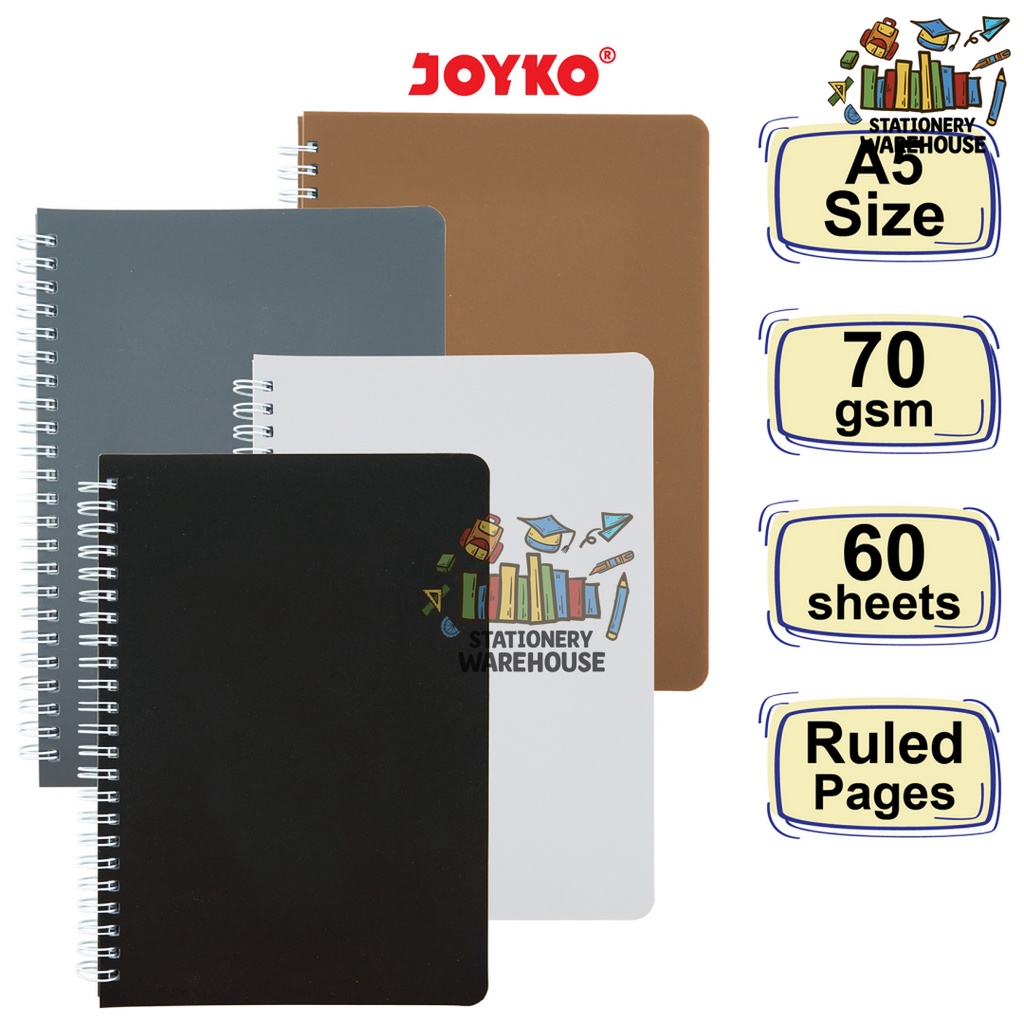 

Ruled Notebook Diary Agenda Buku Catatan Bergaris Joyko NB-690