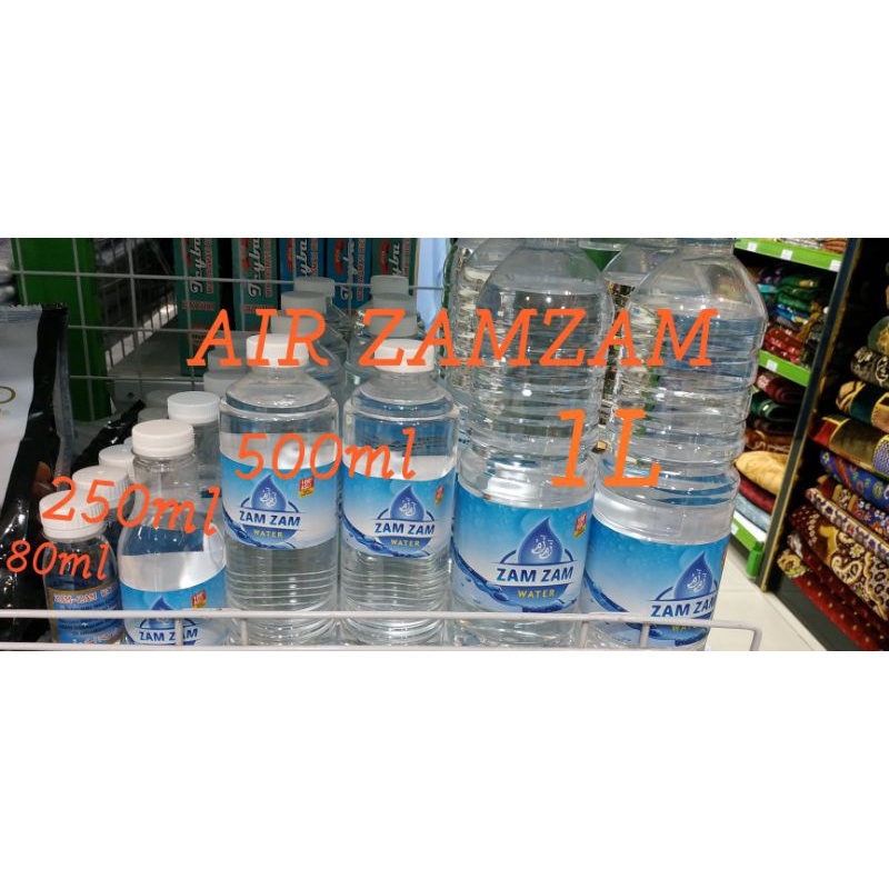 

air zamzam / zamzam water / air zamzam asli 500 ml