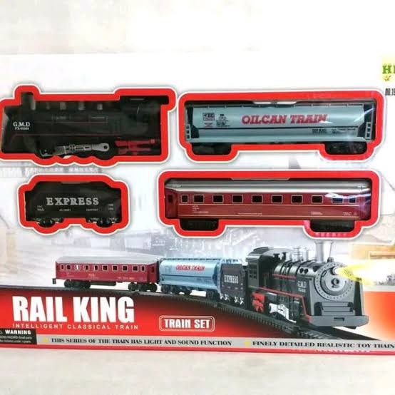 Sale Railking Sound 190514 Mainan Miniatur Kereta Api Hot Sale