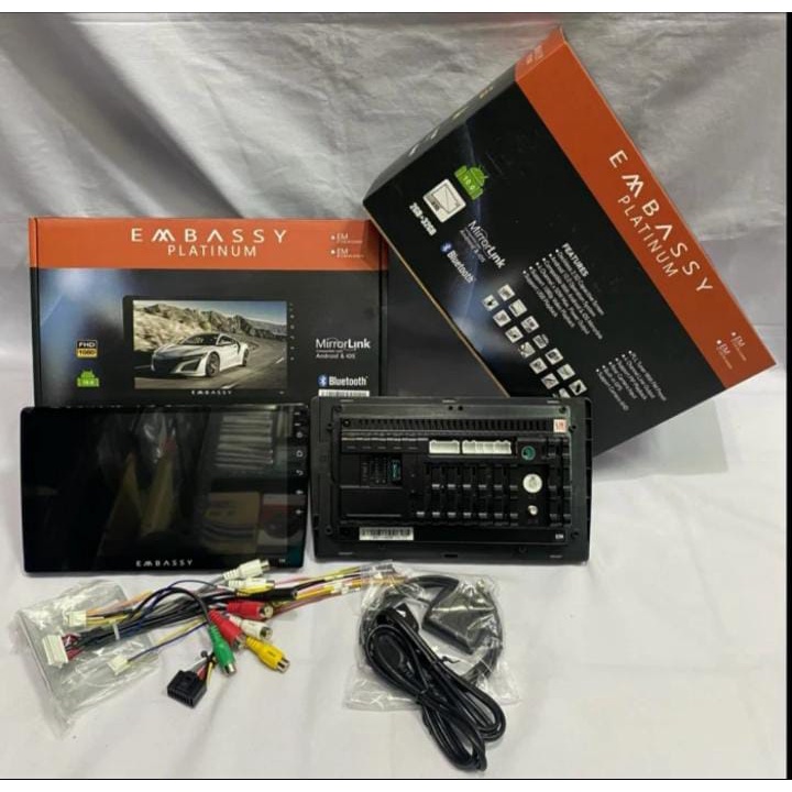 Jual Headunit Android Inch Embassy Saturnus Shopee Indonesia