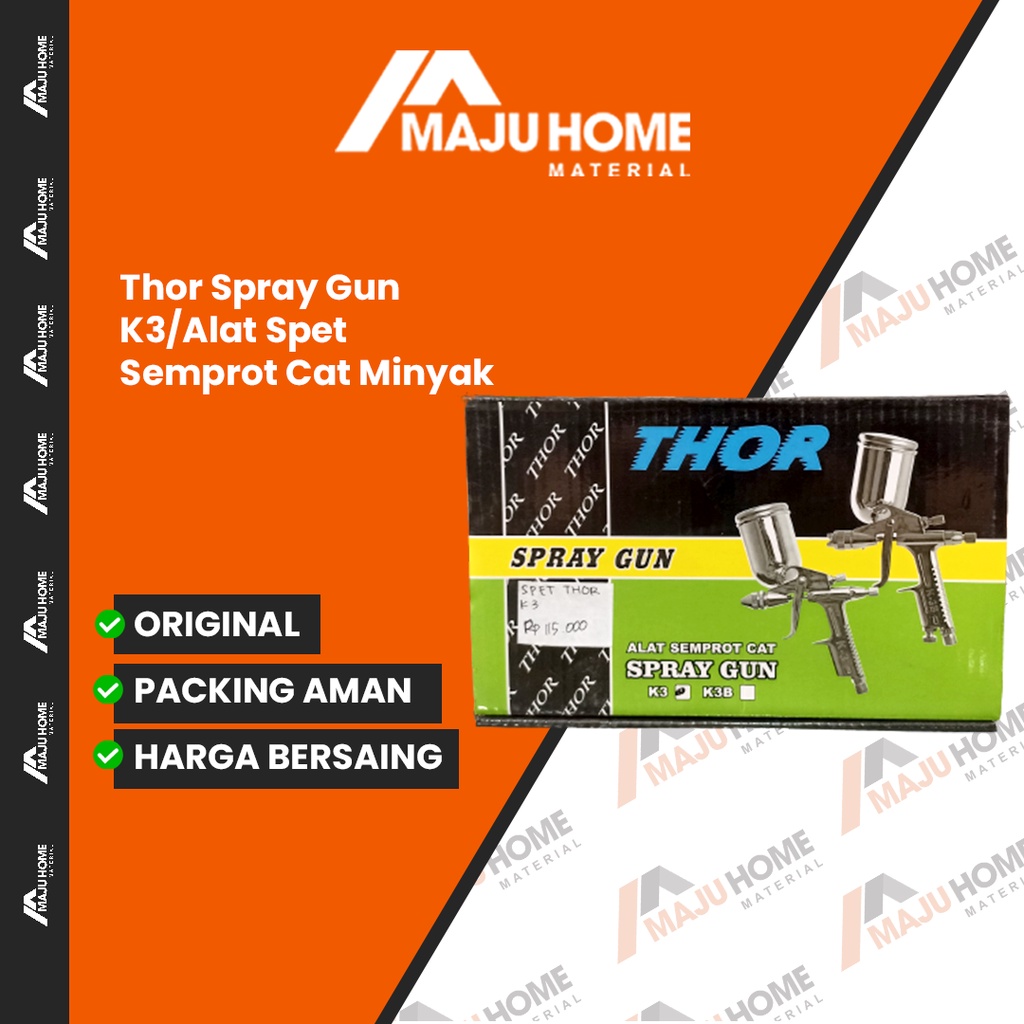 Thor Spray Gun K3/Alat Spet Semprot Cat Minyak