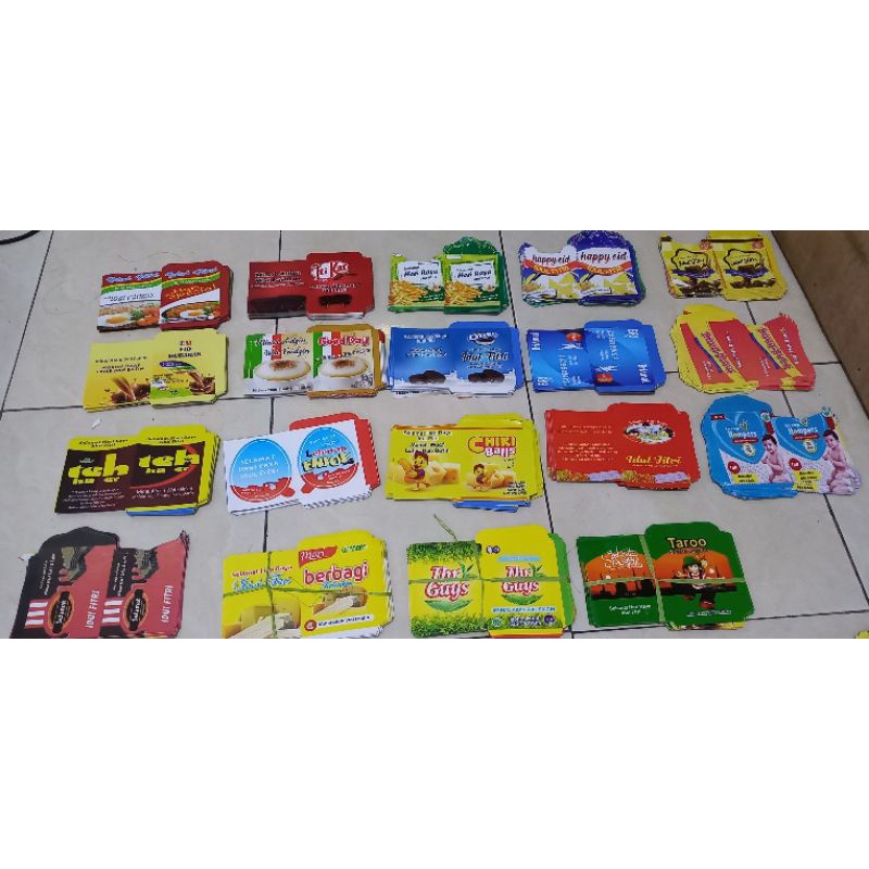 

amplop lebaran sedang lembaran motif snack 100 lembar