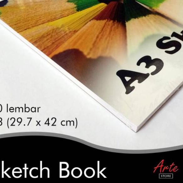 

Model Baru Buku Gambar - Sketch Book KIKY A3 50 Lembar ダ