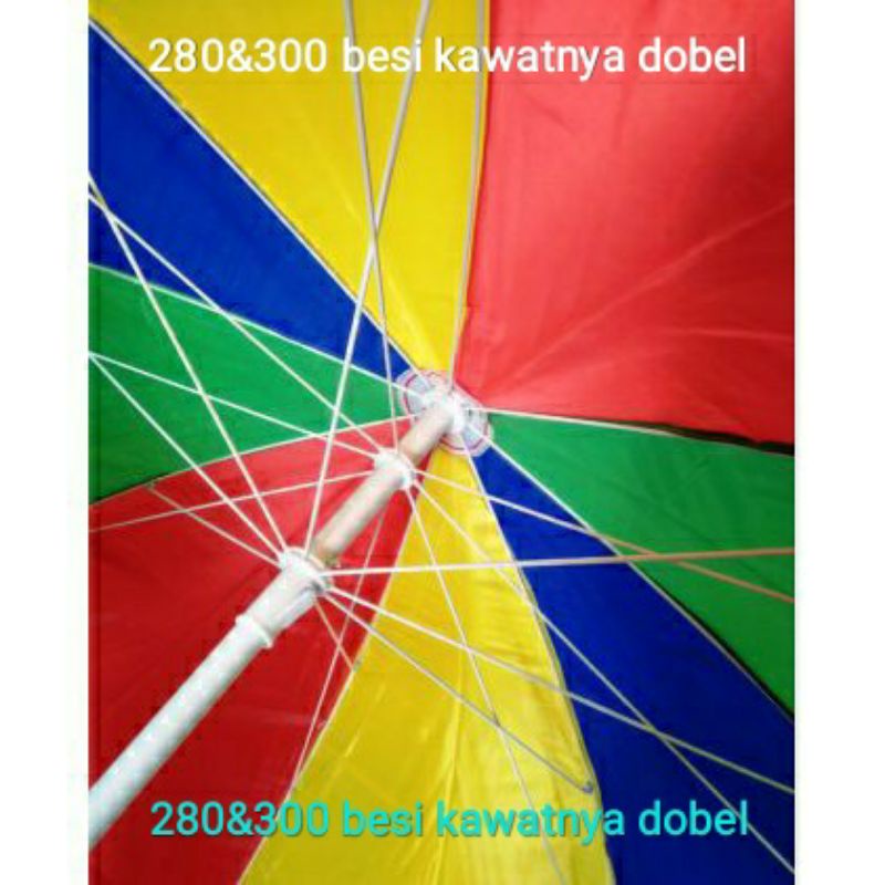 [ ⭐FREE ONGKIR⭐ ] Payung180/200/220/240/260/280/300 tenda jualan cafe jumbo besar