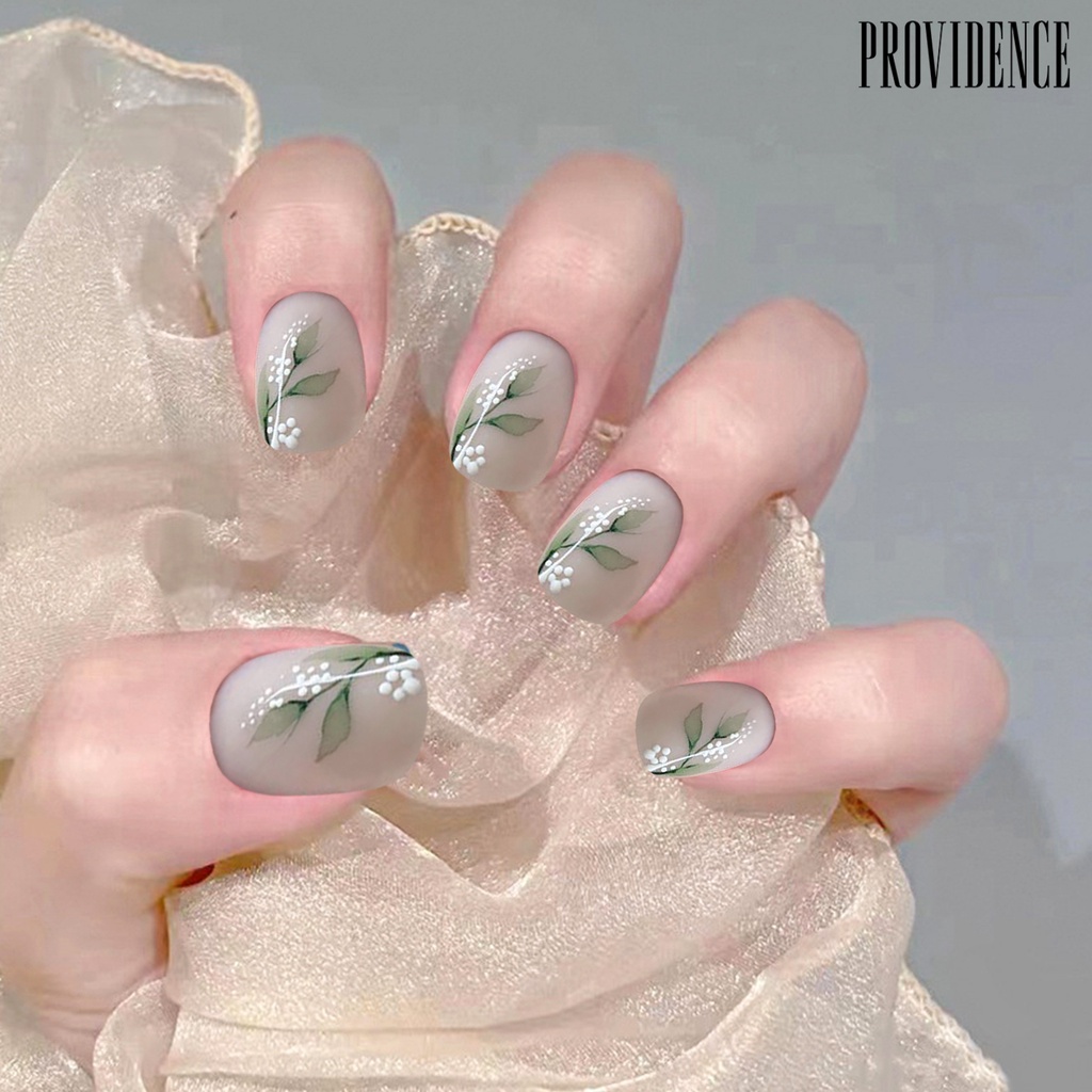 Providence Stiker Kuku 5D Motif Hati / Bunga Timbul Untuk Nail Art / Manicure / Salon DIY