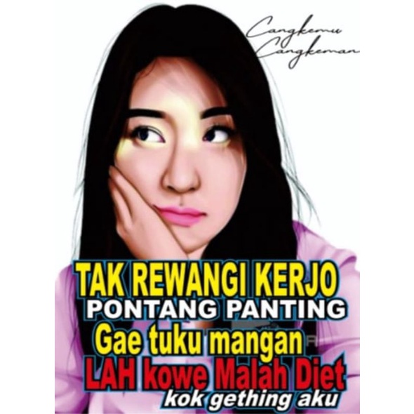 STICKER PRINTING GAMBAR CEWEK UNTUK KACA /BODY MOBIL TRUCK PICK UP DLL