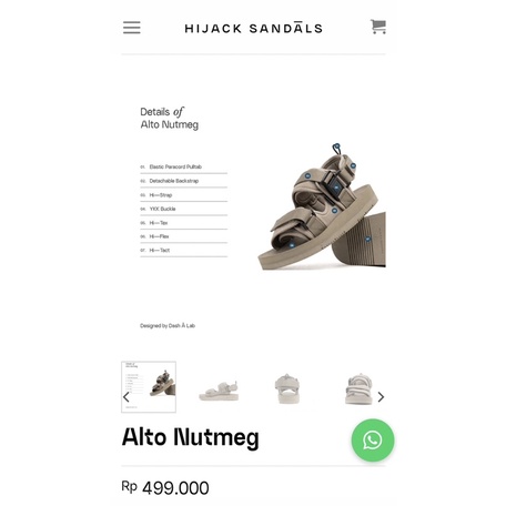 PRELOVED HIJACK SANDAL