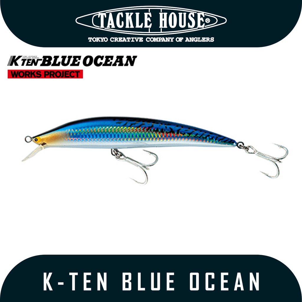Umpan Casting Merk Tackle House K-Ten Blue Ocean Sinking Works BK115SW