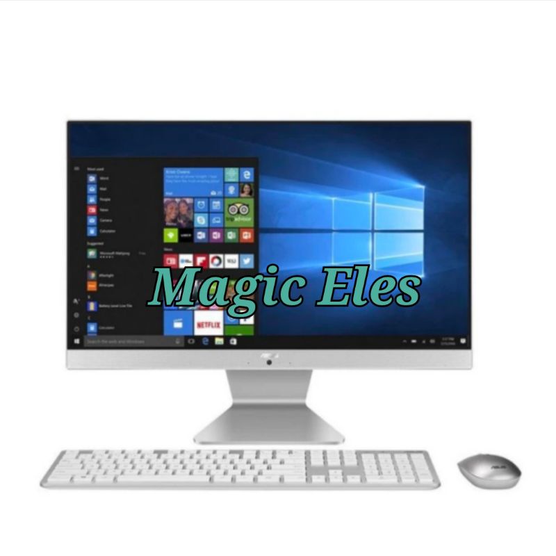 PC AIO ASUS V222G intel Celeron J4025 Ram 4GB HDD 1TB Windows 11