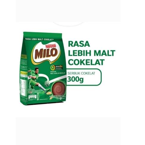 

Import Terlaris Susu Coklat Bubuk Milo | Susu Milo Pouch Rasa Coklat 300 gr !!!