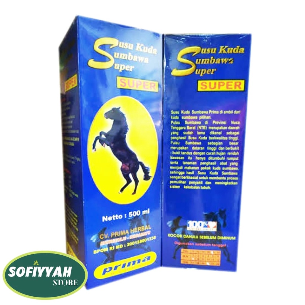 

Susu Cair Kuda Liar Super Sumbawa