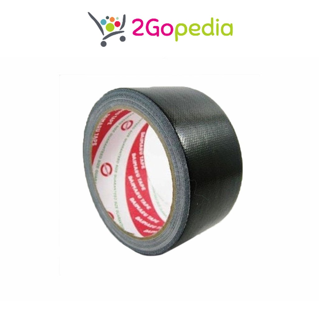 

Isolasi/ Solasi/ Linen Tape/ Lakban Hitam/ Cloth Tape 36 Mm Daimaru Grosir Murah Atk