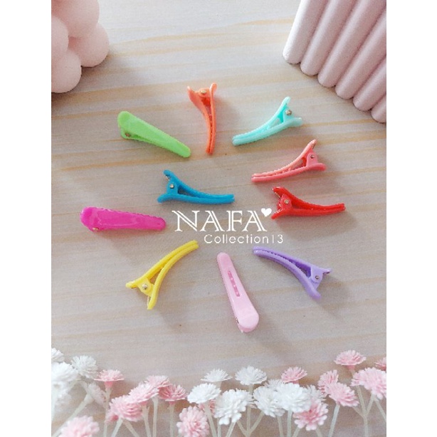 (10pcs) Jepit buaya warna