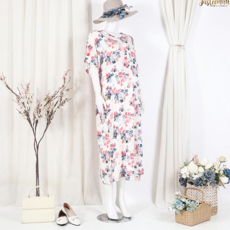 AC.18Oc22ғ • [BAJU INFUS & MELAHIRKAN] Ghania Dress Bukaan Lengan | Daster Bumil Busui Infus Lahiran