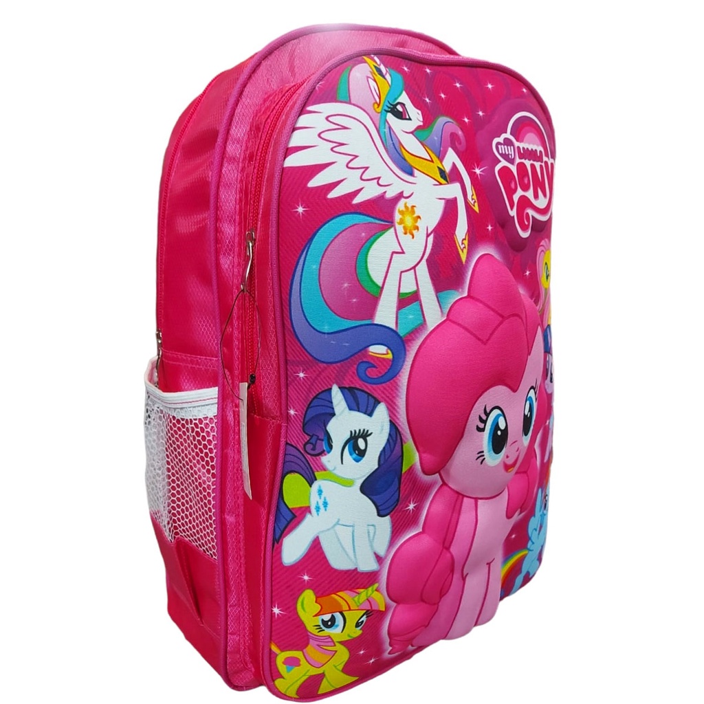 Ransel Emboss TK-SD Tas Anak Sekolah Timbul Free Alat Tulis Set dan Tempat makan