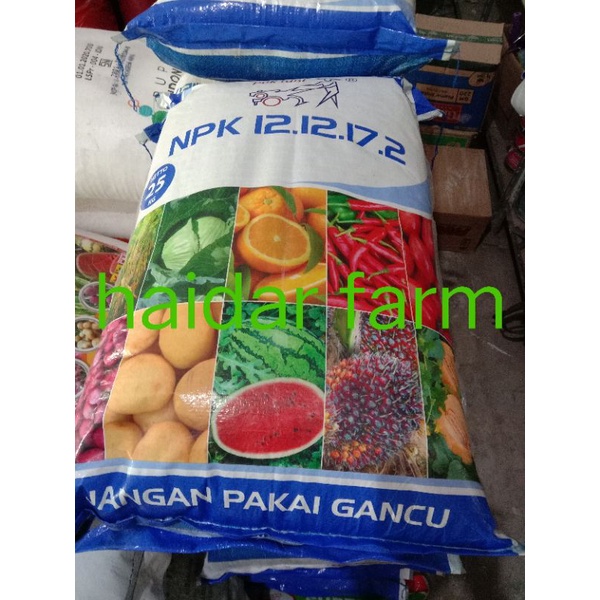 PUPUK NPK PAK TANI 20 KG NPK 12 12 17.2/16 16 16 rusia
