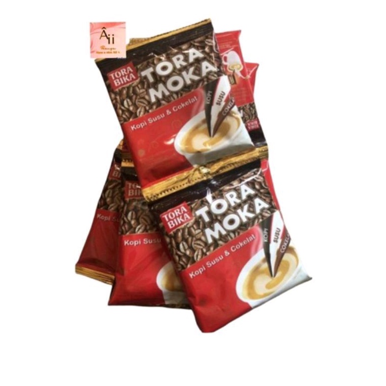 

ecer ½ renteng Tora bika tora moka isi 5sachet kopi susu dan coklat