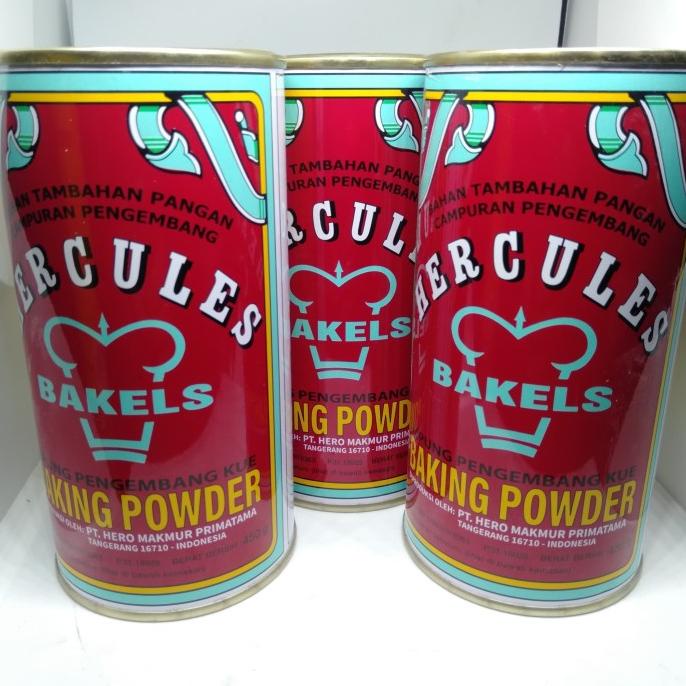 

NEW BAKING POWDER HERCULES 450GRAM 1DUS ISI 12 TERBAIK