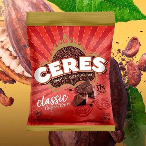 

Belanja Murmer--Ceres Merah Classic Meises Coklat Meses 200g 200 g 200gr 200 gr