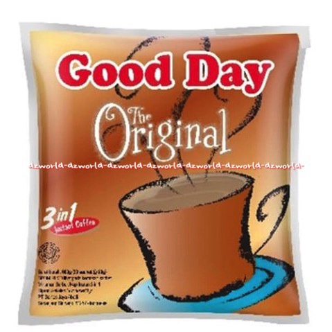 Good Day Original Isi 30sachet Kopi Instan Goodday The Original Gooday Coffee Cofee Coffe Goday Gooday 30 pcs