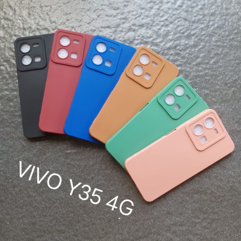 Case Vivo Y35 4G soft case softcase softshell silikon cover casing kesing housing