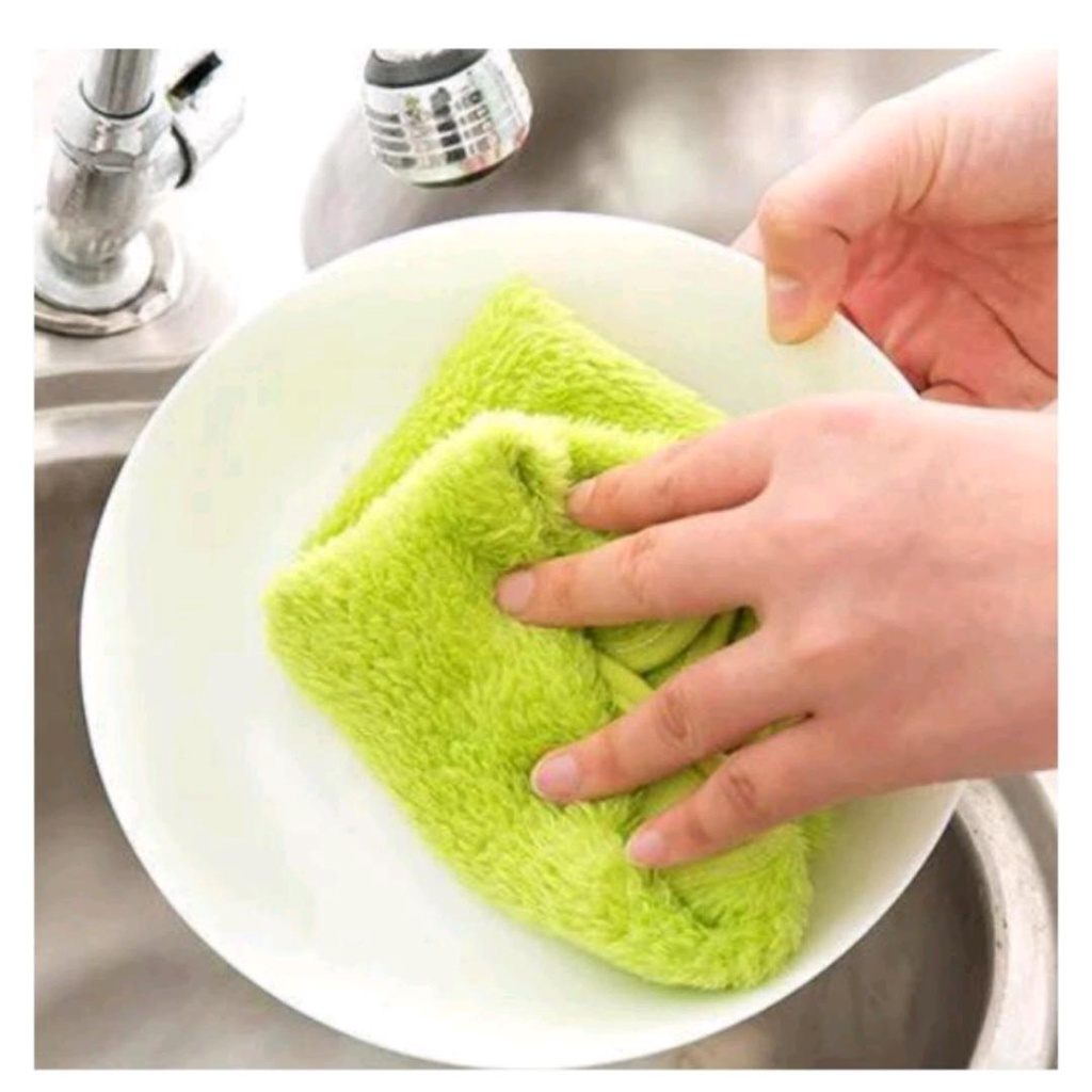 Kain Lap Tangan Gantung Warna Polos Handuk Tangan