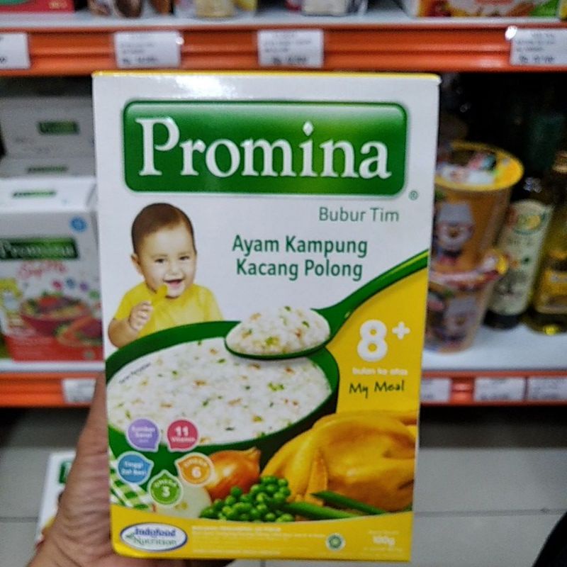 promina bubur ayam kampung kacang polong